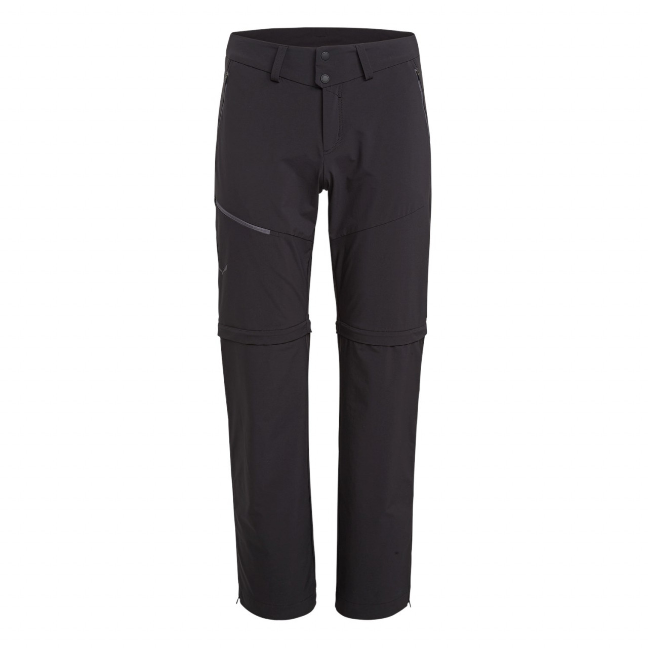 Pantalones Softshell Salewa Puez 2 Durastretch Zip-Off Hombre Negros Mexico (FI8210543)